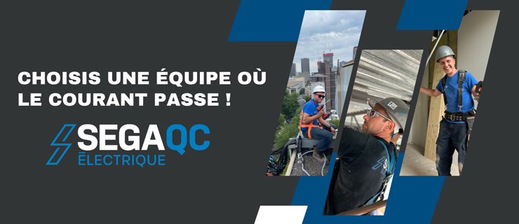 Ambiance de travail de SEGA QC ÉLECTRIQUE